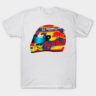 Alex Albon Cartoon Helmet, Abu Dhabi 2020 T-Shirt